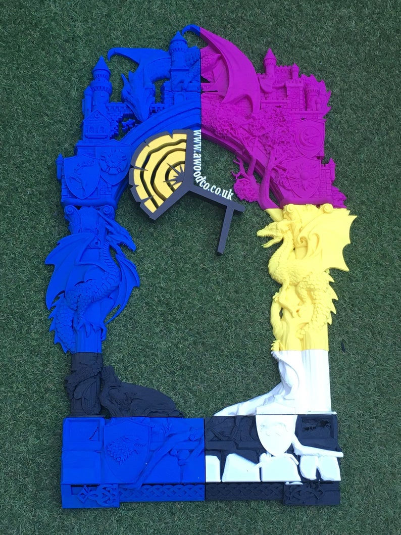 Thumbnail: Game of Thrones frame/mirror wall hanging