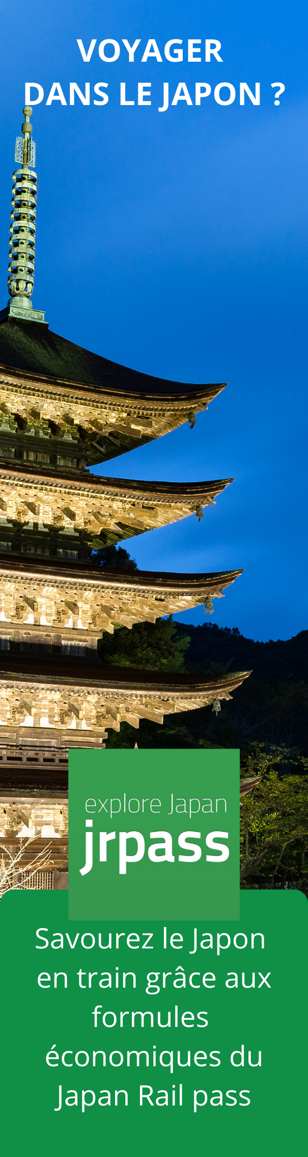 Acheter Japan Rail Pass