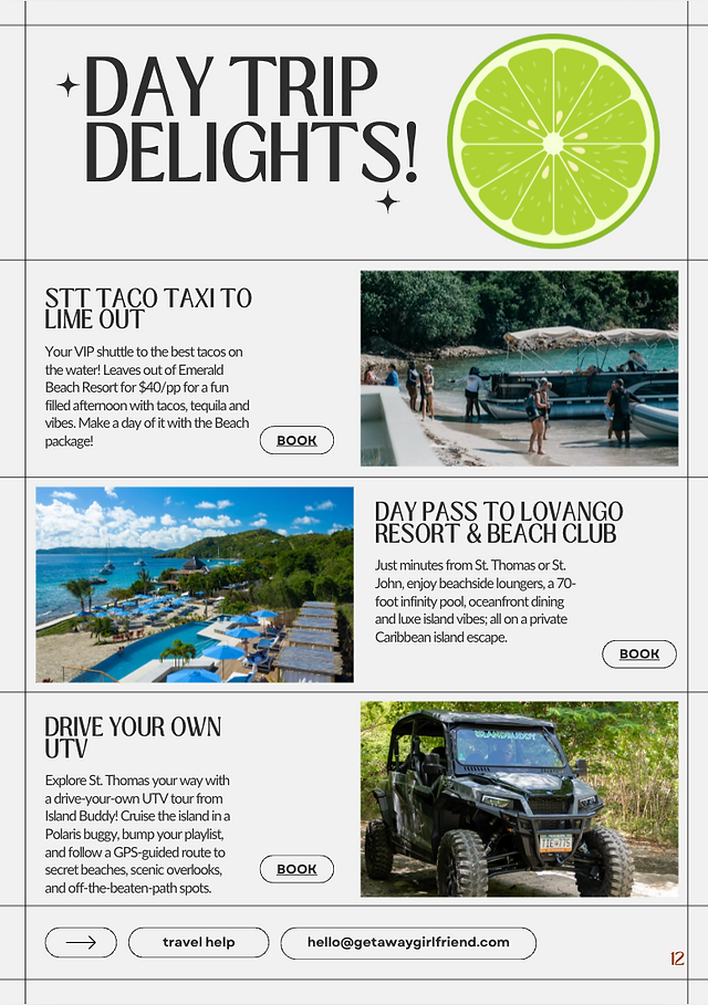 Fun activities St Thomas