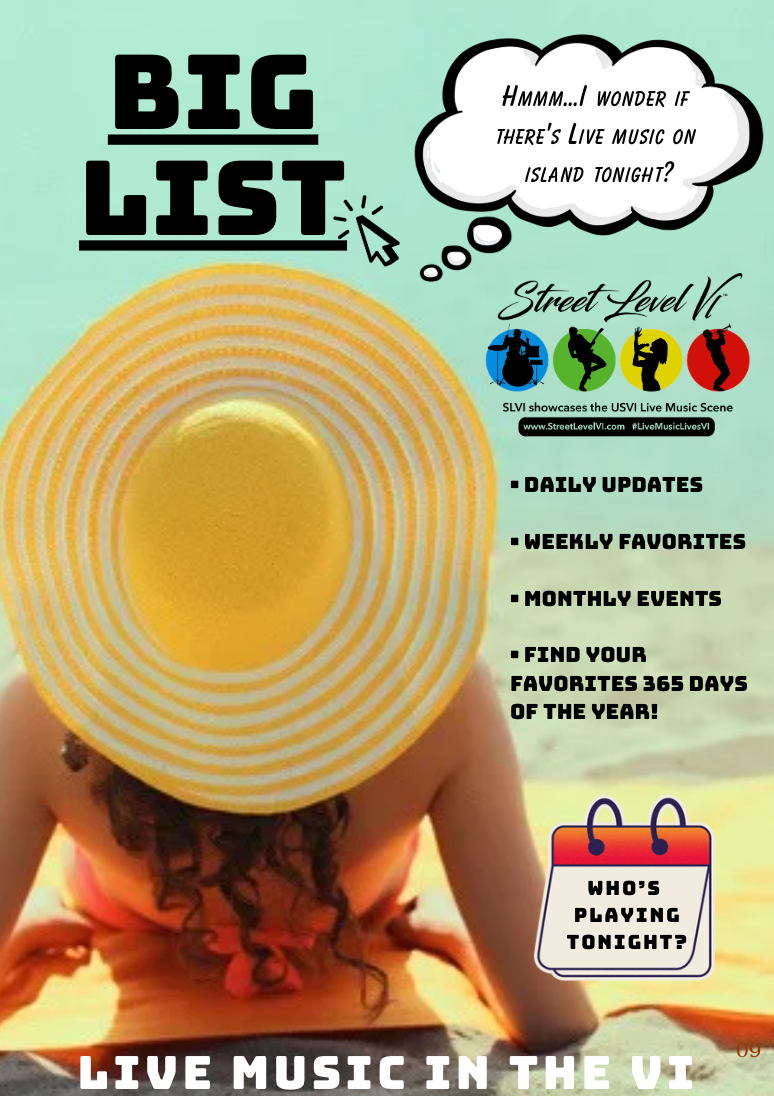 Live Music in the Virgin Islands