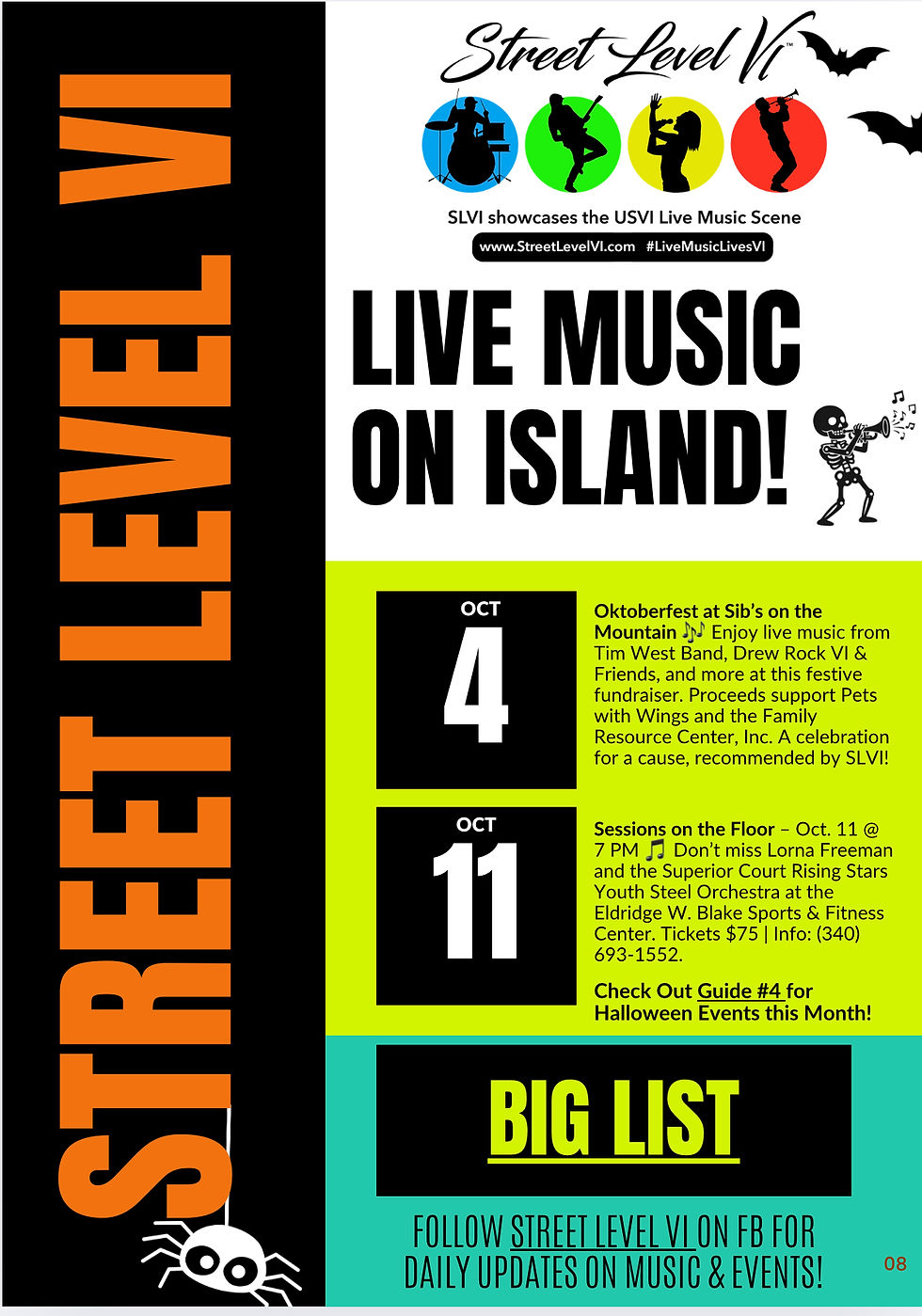 st thomas live music