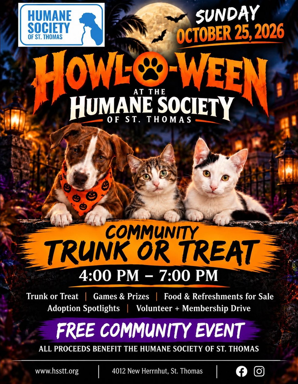 Howl o ween Trunk or Treat at Humane Society St Thomas 2026
