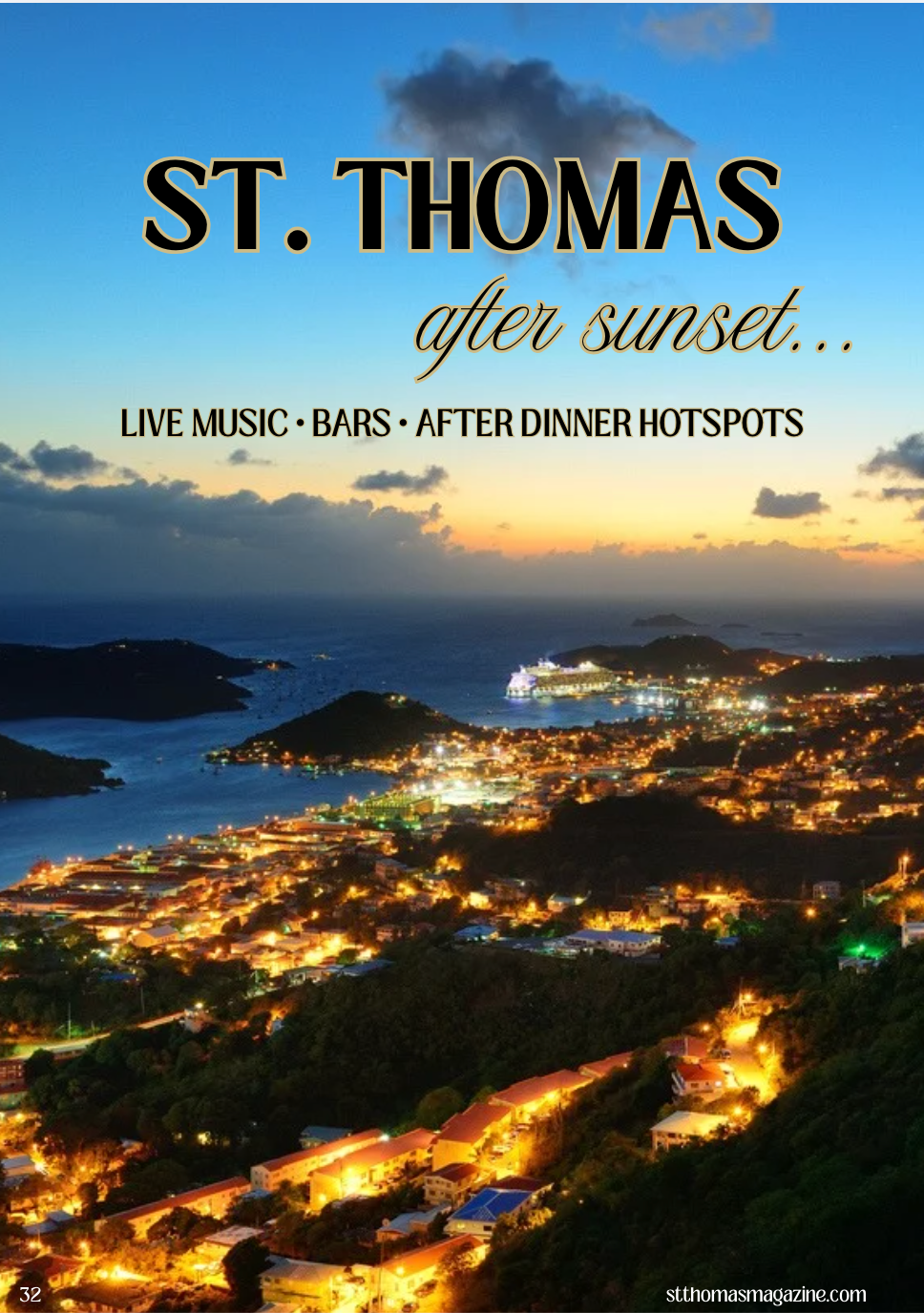 St. Thomas After Dark, nightlife guide