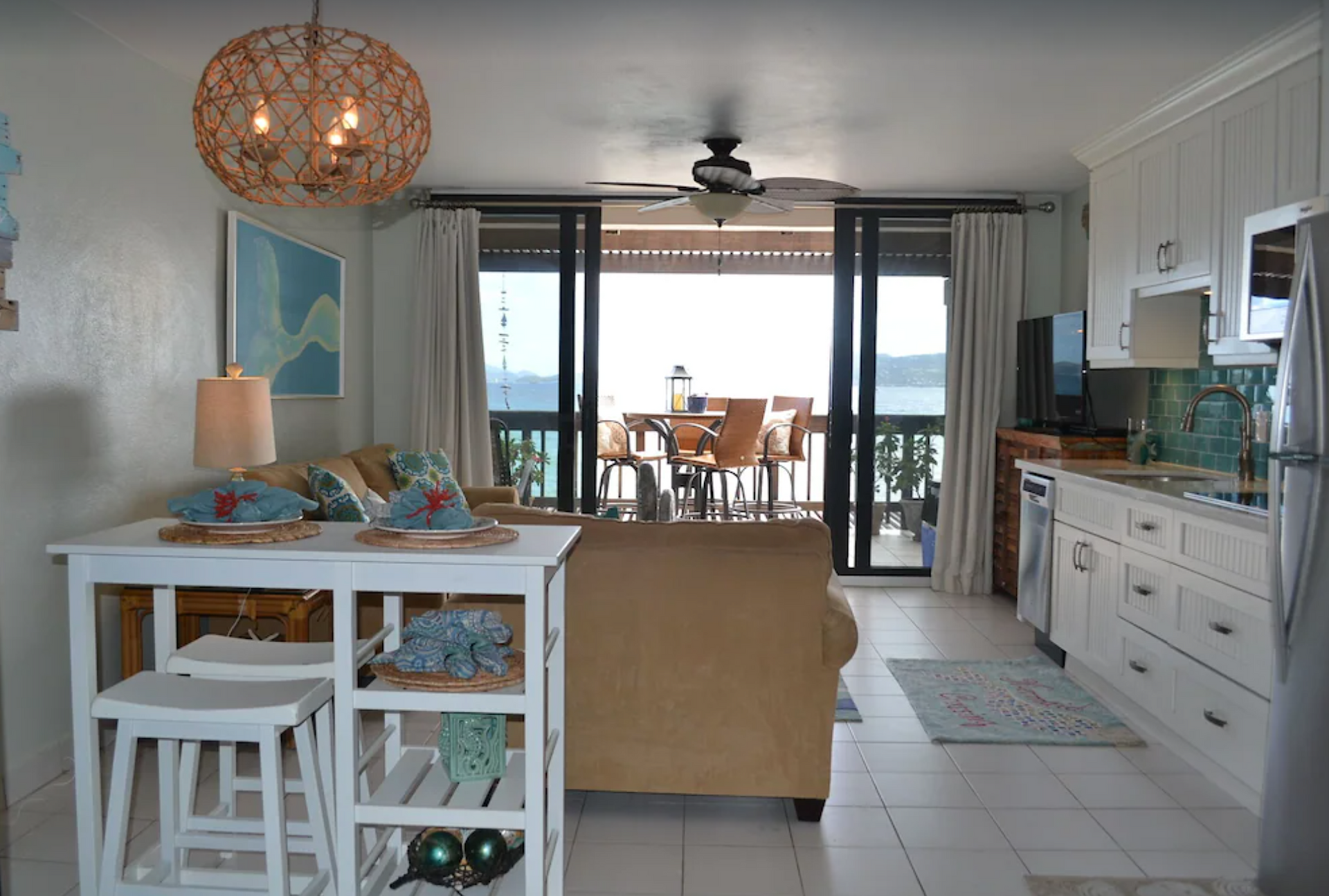Provisioning services at Sapphire Beach, Sapphire Beach Resort, St. Thomas
