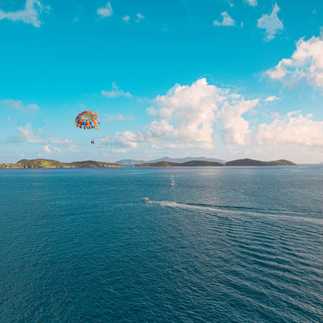 Parasail St. Thomas, Excursions St. Thomas, Sapphire Beach Resort, St. Thomas, Parasail virgin islands