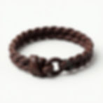 Flettet Læderarmbånd