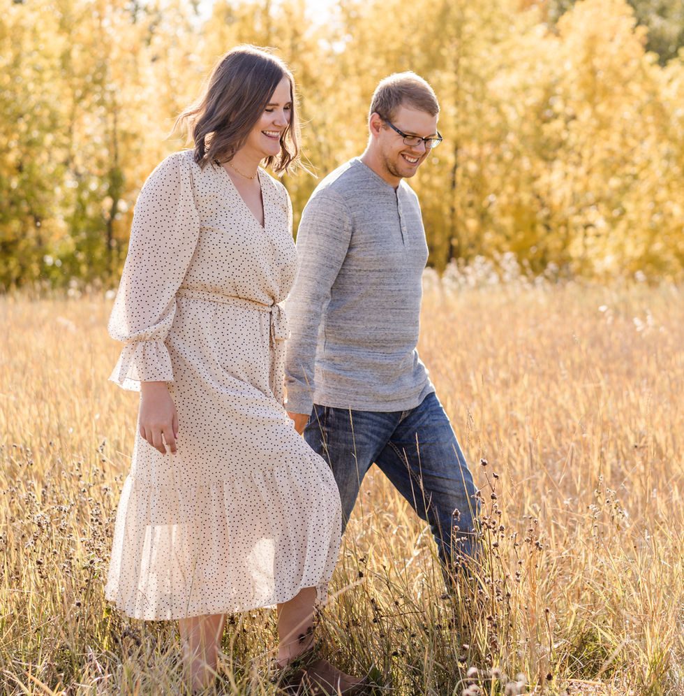Couples Fall Photos Airdrie