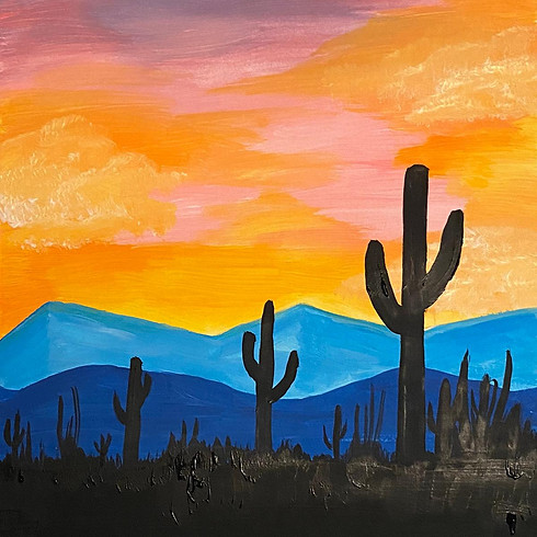 Paint by the Pints x Virtual Fridays - March 19th 2021