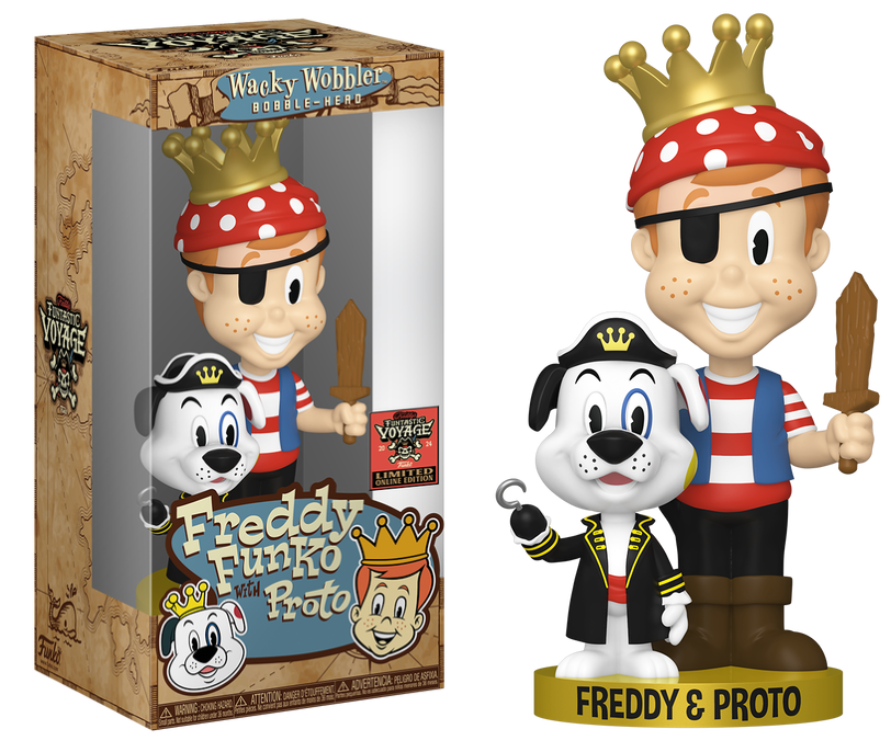 Freddy Funko w/ Proto Wacky Wobbler 2024 Funtastic Voyage Limited Edition