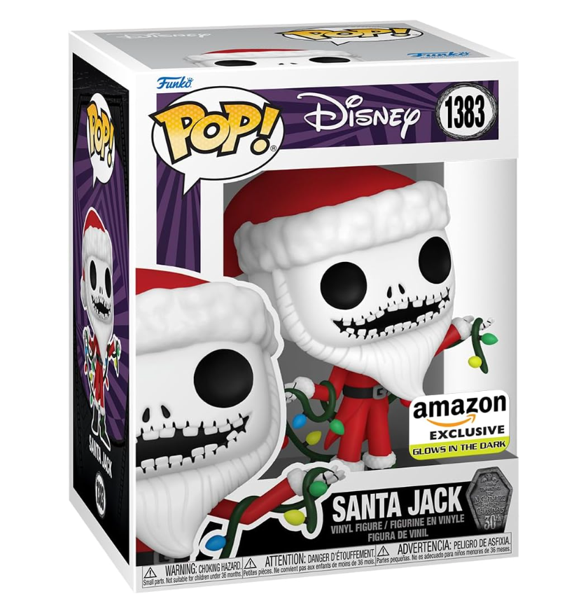 Santa Jack #1383 - NBC Amazon Exclusive Funko Pop! (GITD)