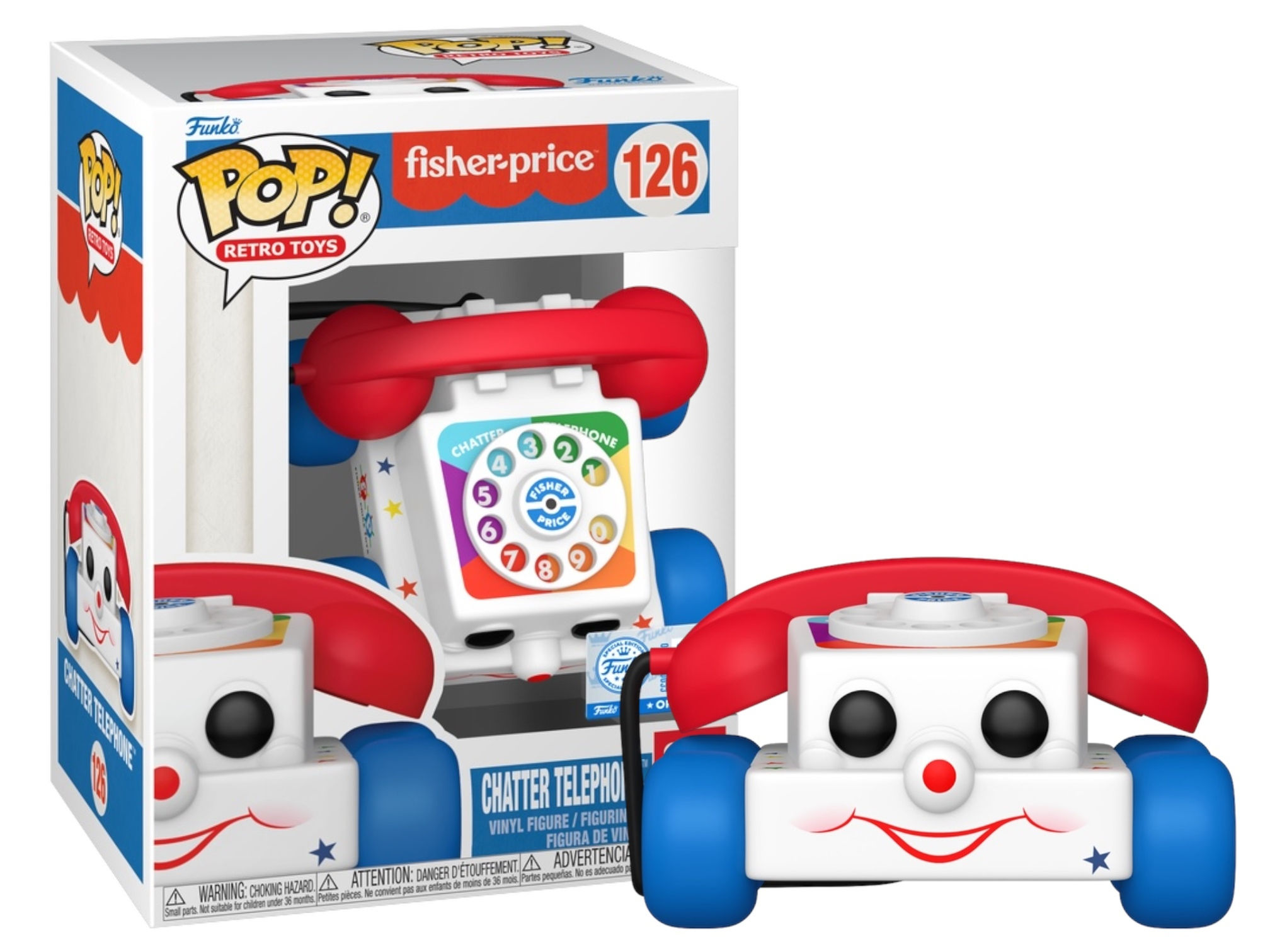 Chatter Telephone #126 - Fisher-Price Funko Shop Exclusive Pop!