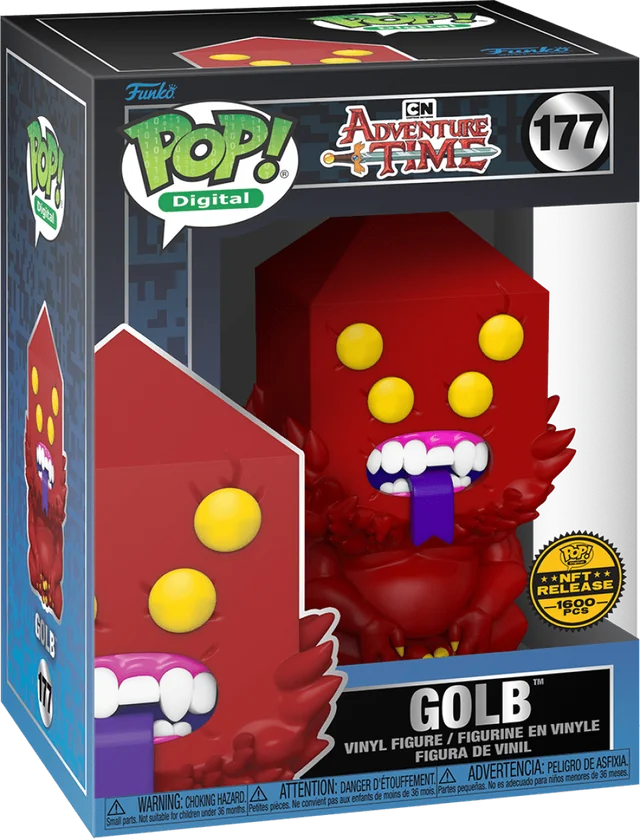 Golb #177 - Adventure Time Digital Physical Funko Pop!