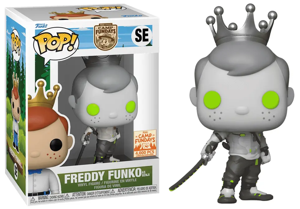 Freddy Funko as Genji - Overwatch 2 2023 Camp Fundays 4,000 pcs Funko Pop!