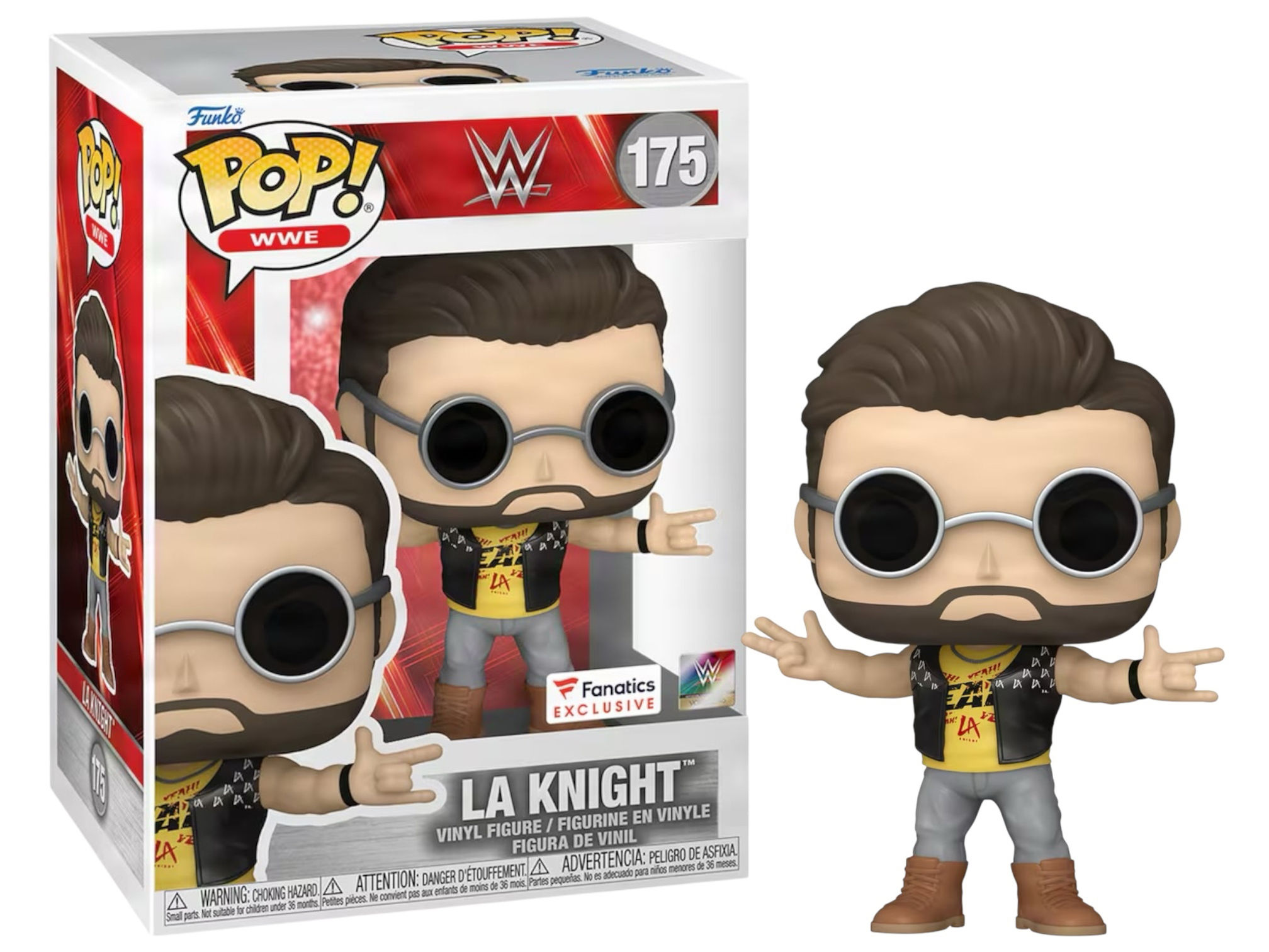 LA Knight #175 - WWE Fanatics Exclusive Funko Pop!