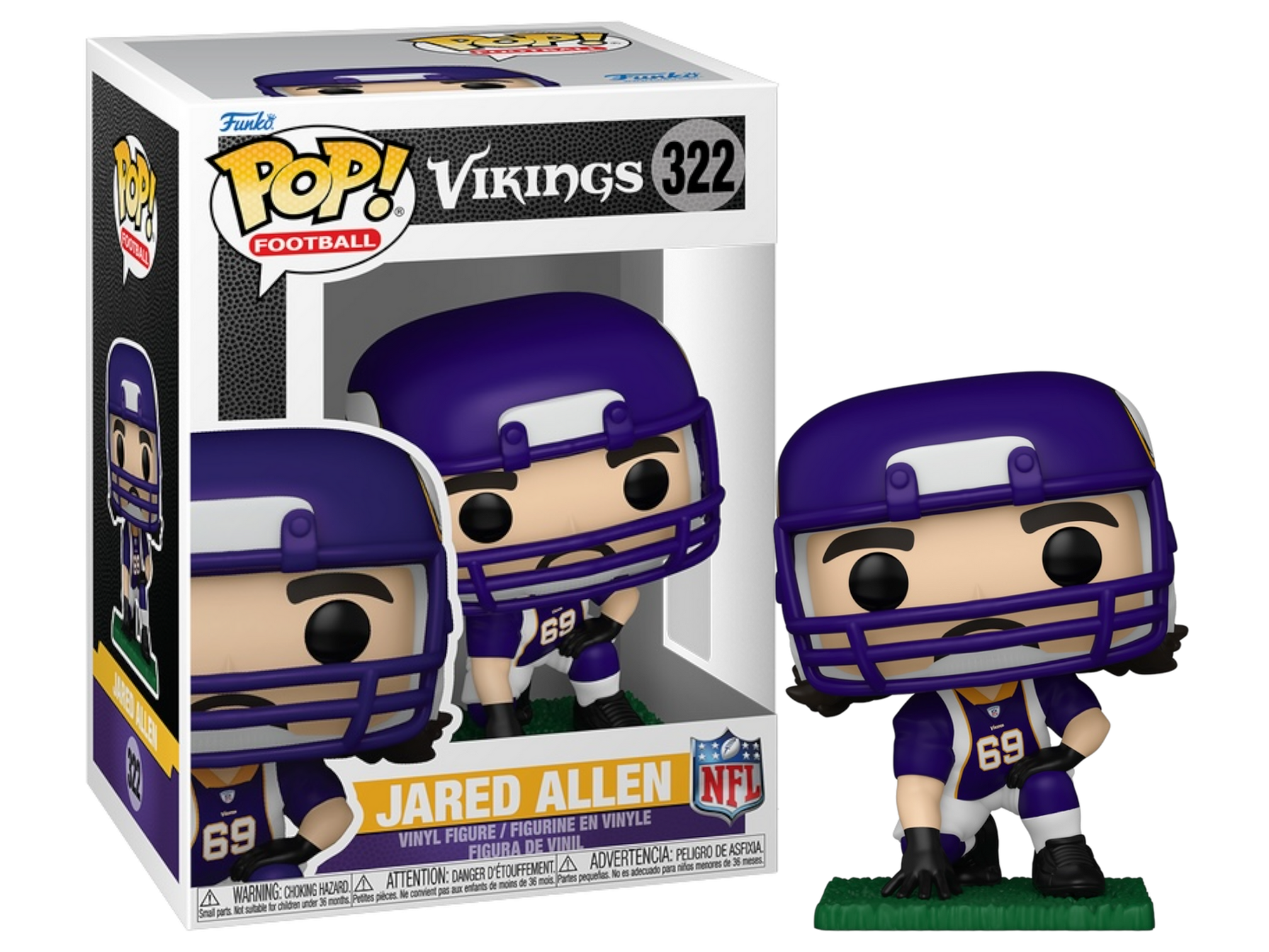 Jared Allen #322 - NFL Vikings Funko Pop!