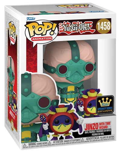POP 様 Jinzo w/ Time Wizard #1458 - Yu-Gi-Oh Specialty Series Funko Pop