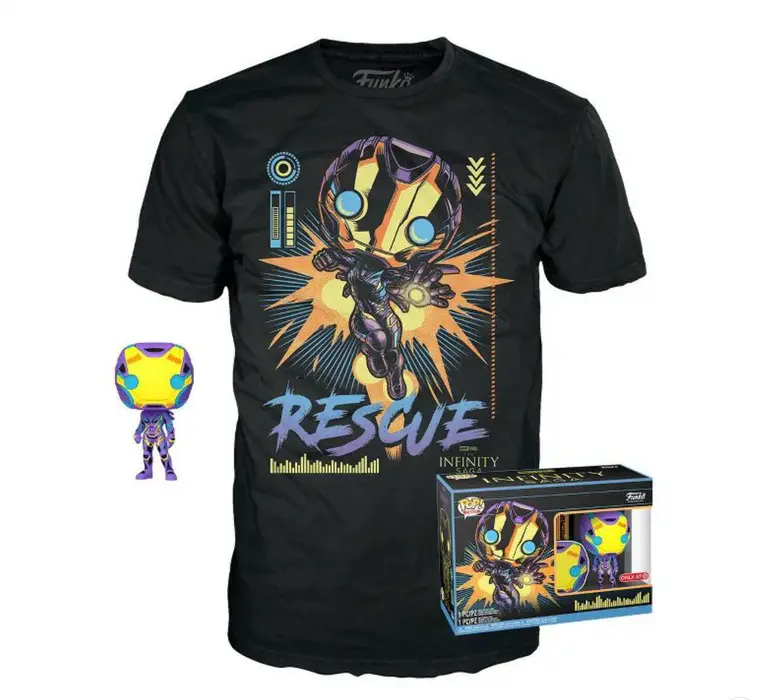 Rescue - Marvel Infinity Saga Pop & T-Shirt Bundle Target Exclusive Size L
