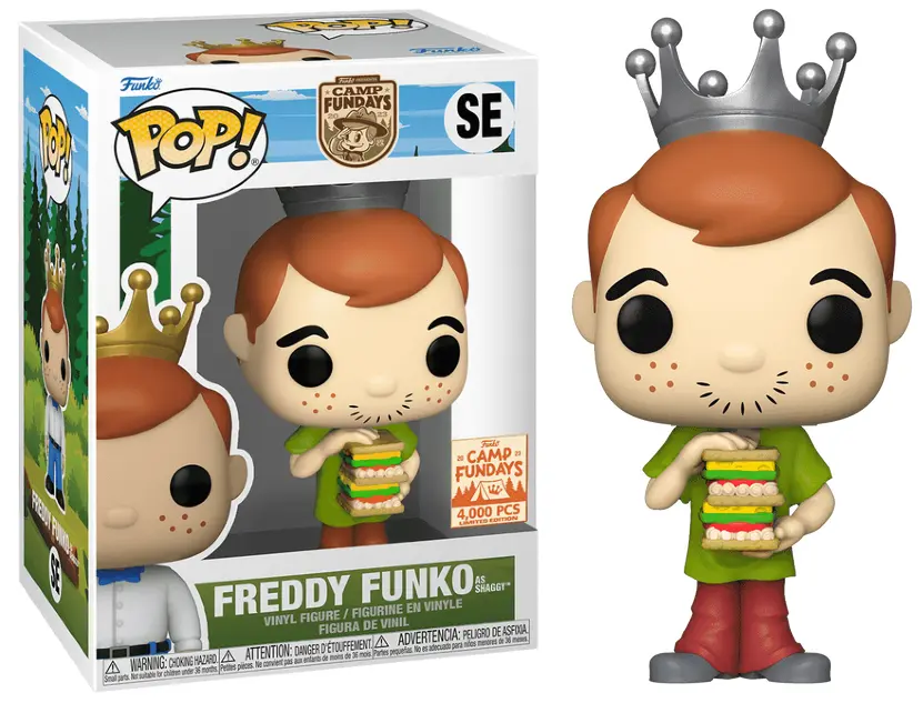 Freddy Funko as Shaggy SE - 2023 Camp FunDays Funko Pop! 4,000 pcs