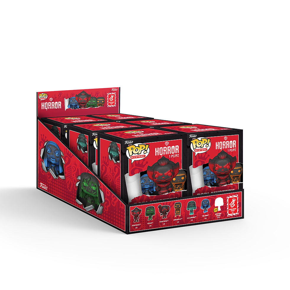 Funko Pop! Mystery Blind Warner Bros. Horror 6-Pack SEALED!