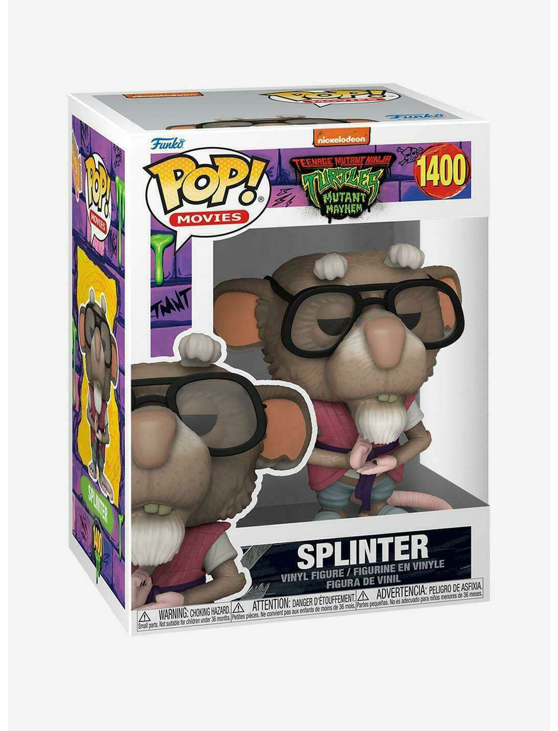 Splinter #1400 - TMNT Mutant Mayhem Funko Pop!