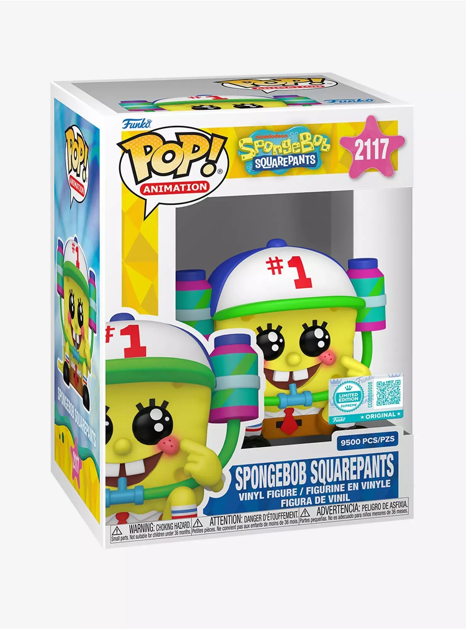 SpongeBob SquarePants #2117 - Hot Topic Exclusive Funko Pop! LE: 9,500 pcs