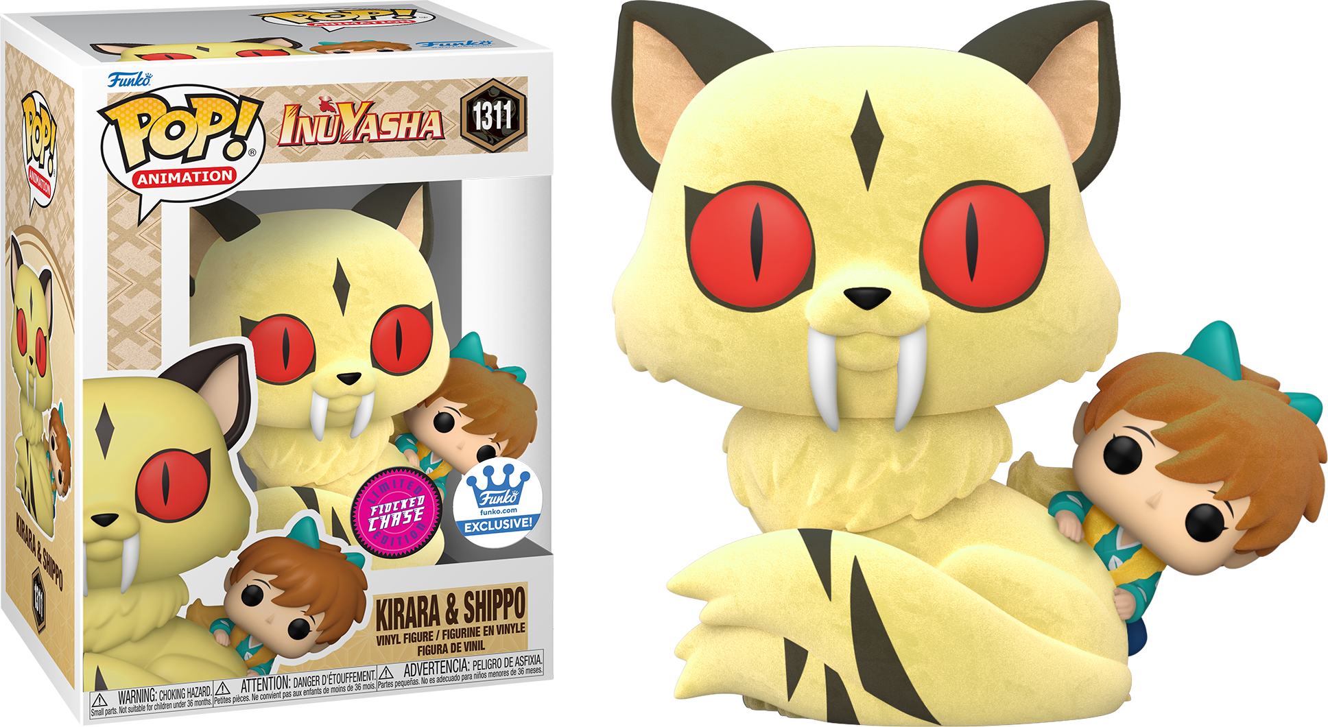 Kirara & Shippo #1311 - InuYasha Funko Shop Exclusive Pop! CHASE