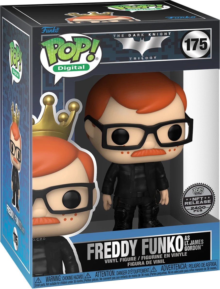 Freddy Funko as Lieutenant Gordon #175 - Digital Physical Batman Funko Pop!