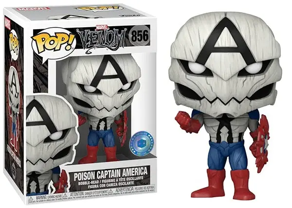 Poison Captain America #856 - Marvel Venom PIAB Exclusive