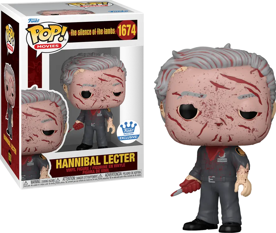 Hannibal Lecter #1674 - Silence of the Lambs Funko Shop Exclusive Funko Pop!