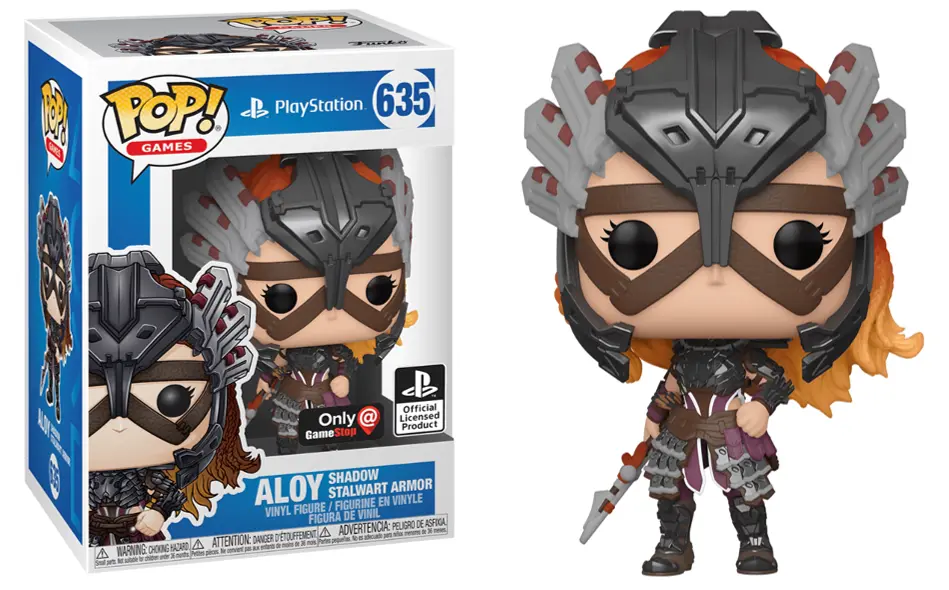 Aloy (Shadow Stalwart Armor) #635 - PlayStation Game Stop Exclusive Funko Pop!