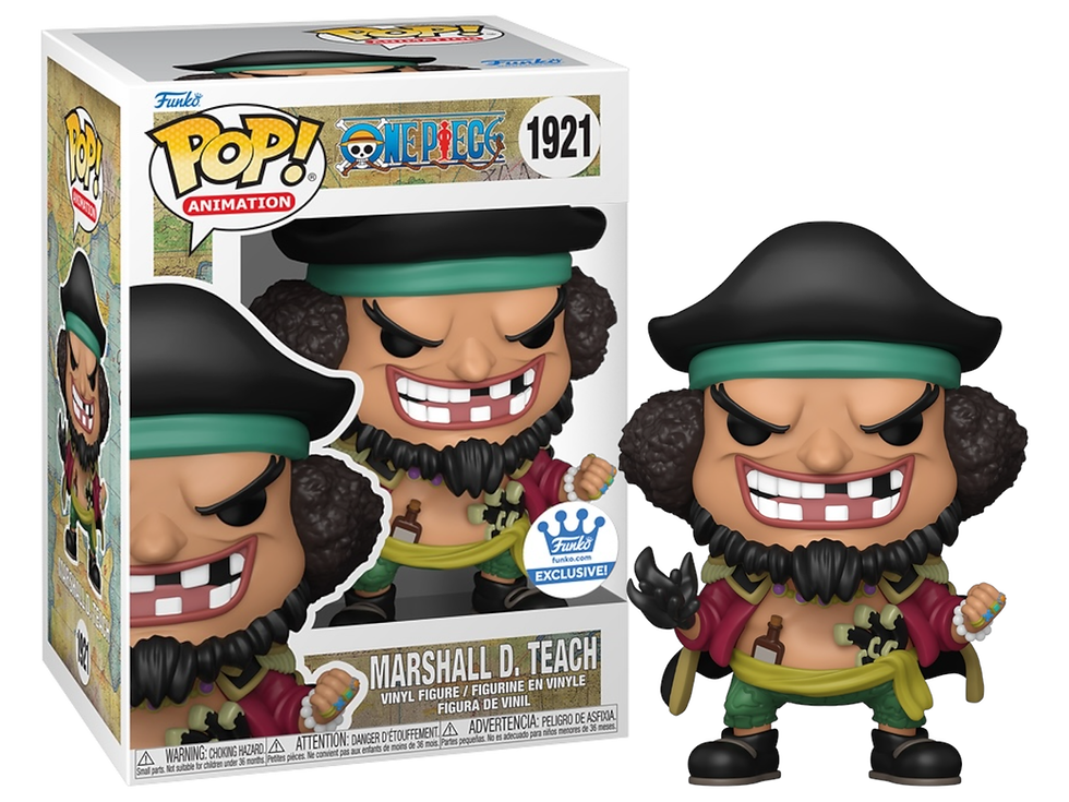 Marshall D. Teach #1921 - One Piece Funko Shop Exclusive Pop!