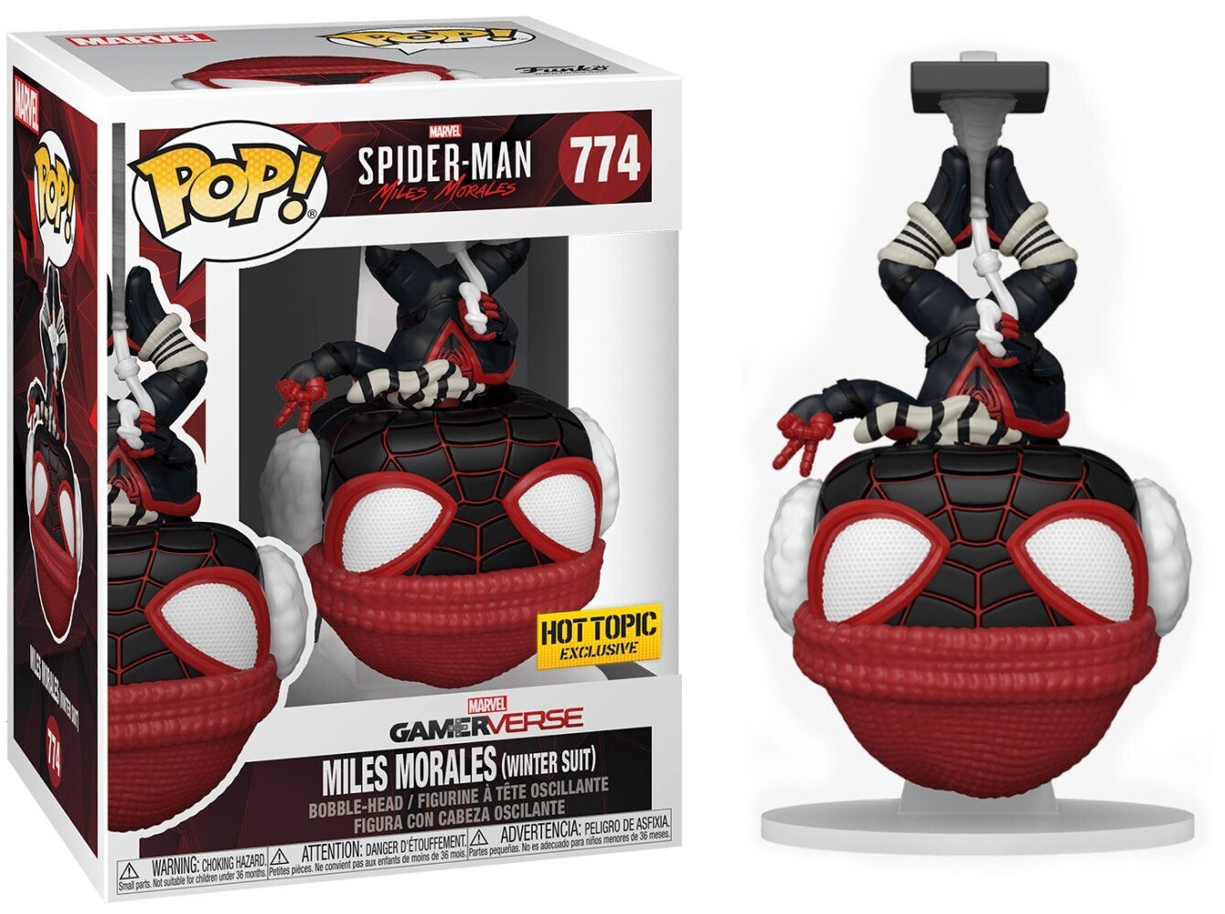 Miles Morales (Winter Suit) #774 - Marvel Spider-Man Hot Topic Exclusive Funko