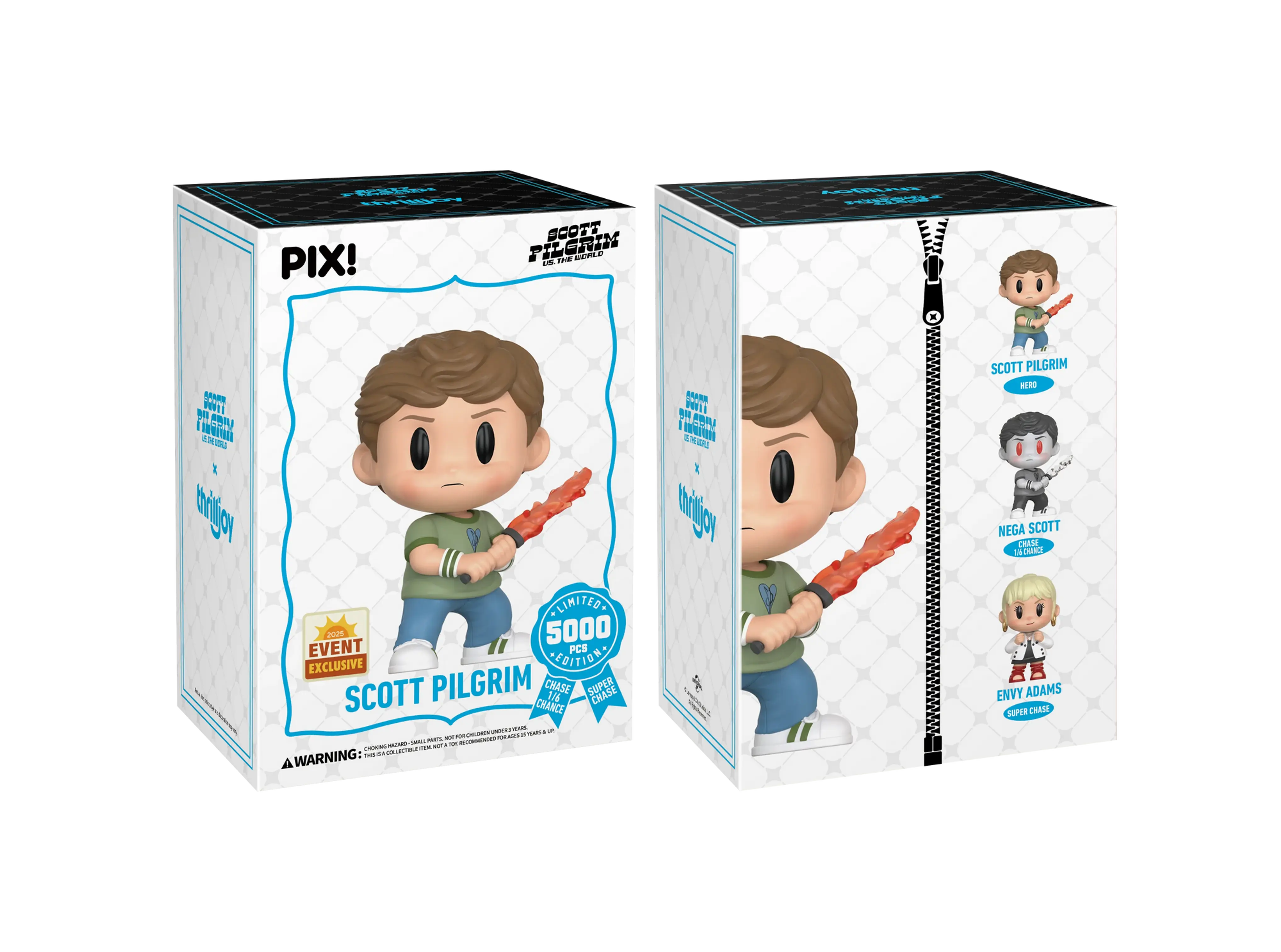 Scott Pilgrim - 2025 SDCC Thrilljoy Pix Exclusive 5,000 pcs SEALED hero chase
