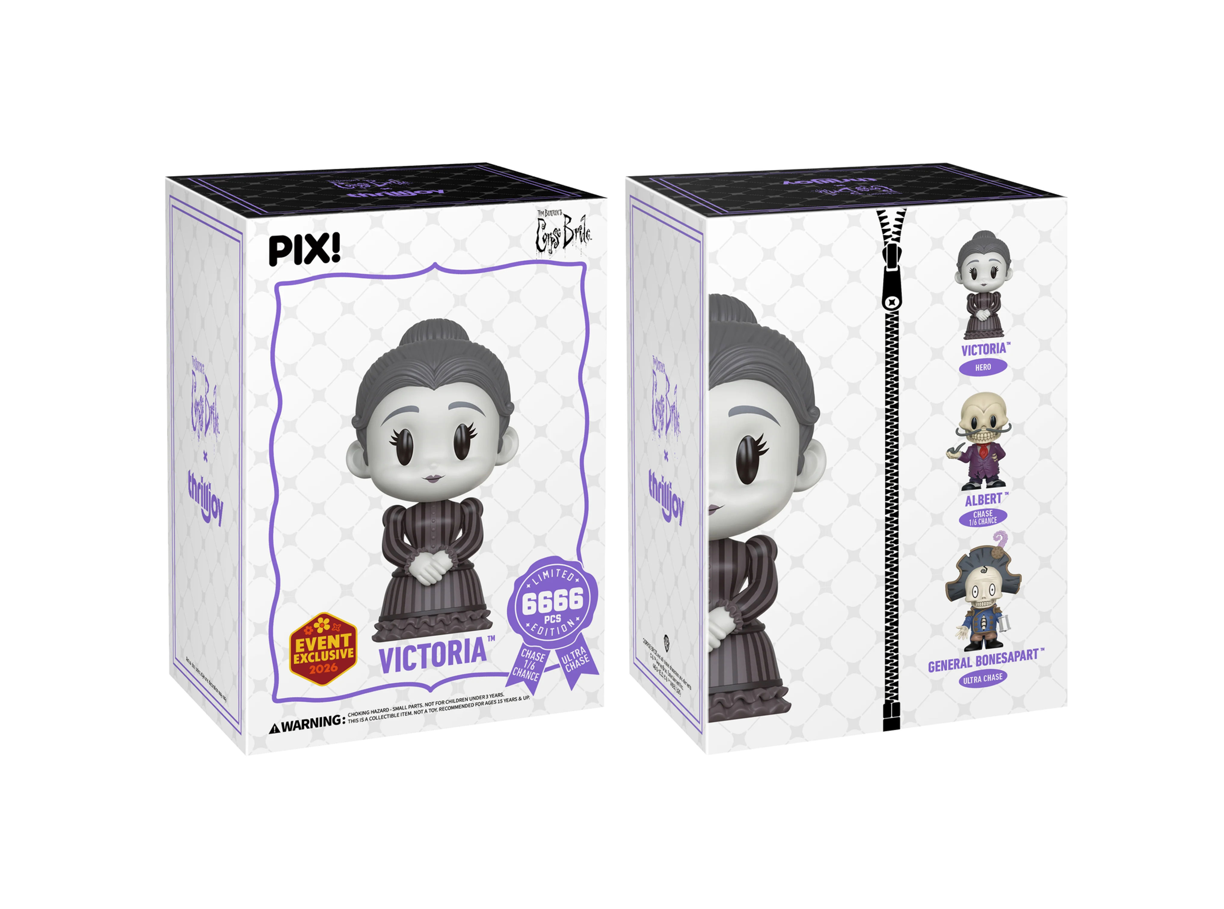 Victoria - Corpse Bride 2026 Hot Topic Event Exclusive Thrilljoy PIX! SEALED