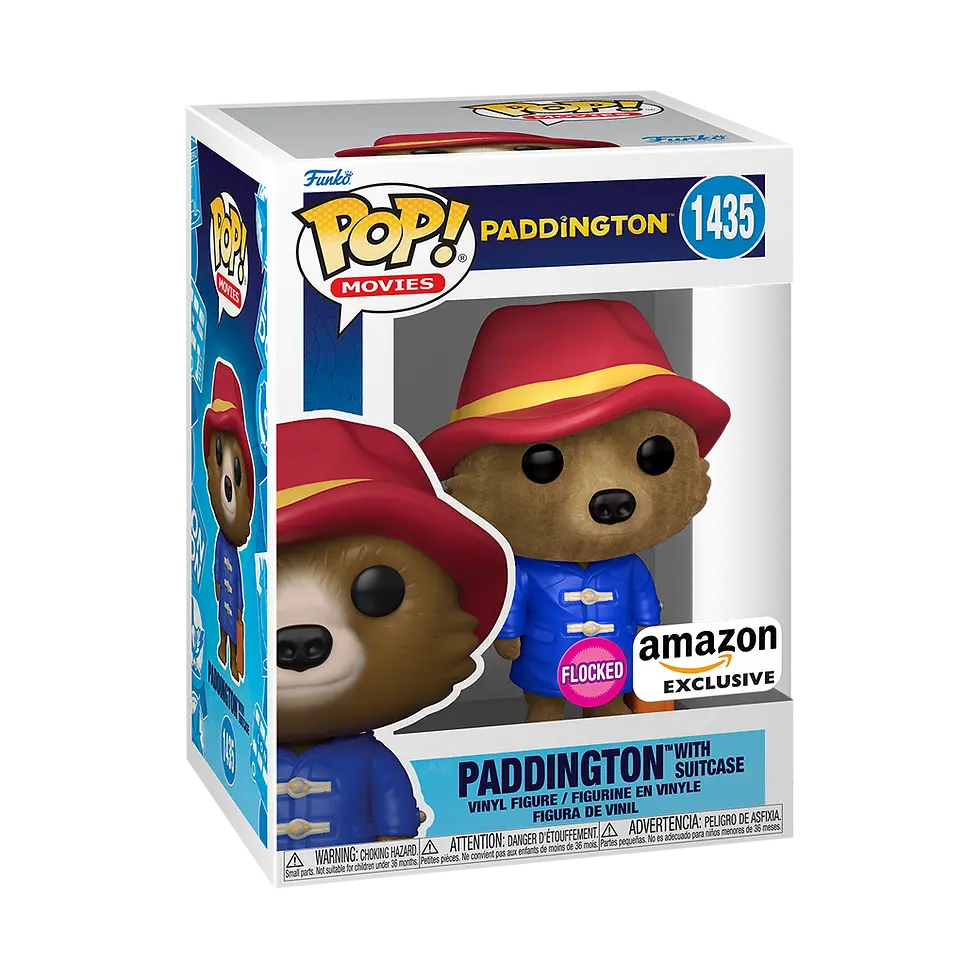 Paddington w/ Suitcase #1435 - Amazon Exclusive Funko Pop!