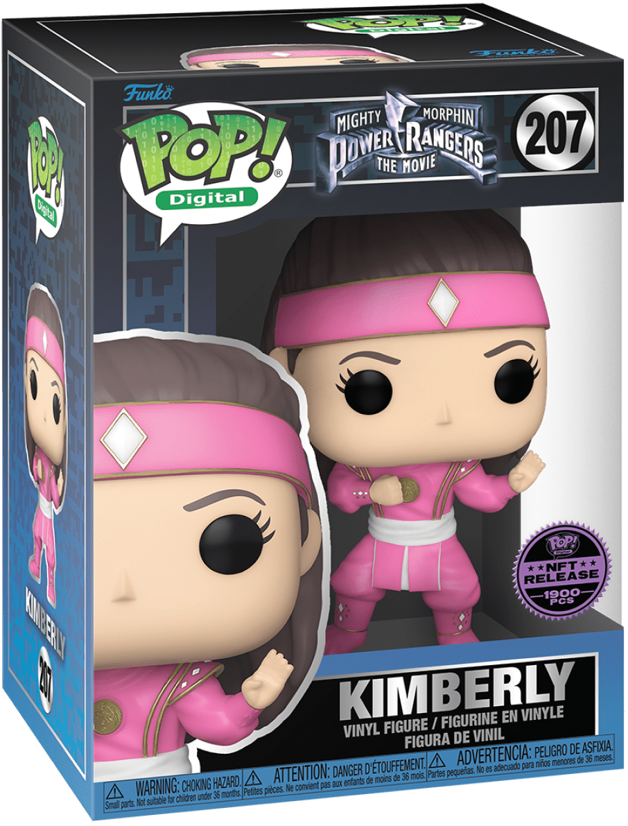 Kimberly #207 - Power Rangers Digital Physical Funko Pop! LE 1,900 pcs