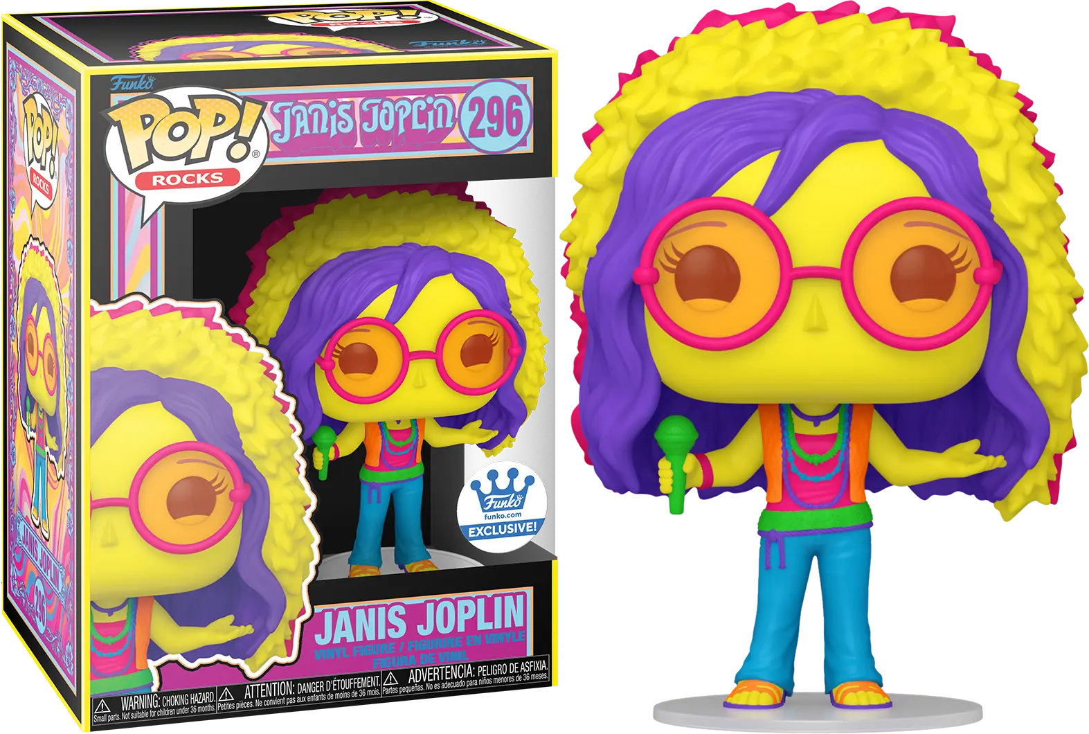 Janis Joplin #296 - Funko Shop Exclusive Pop!