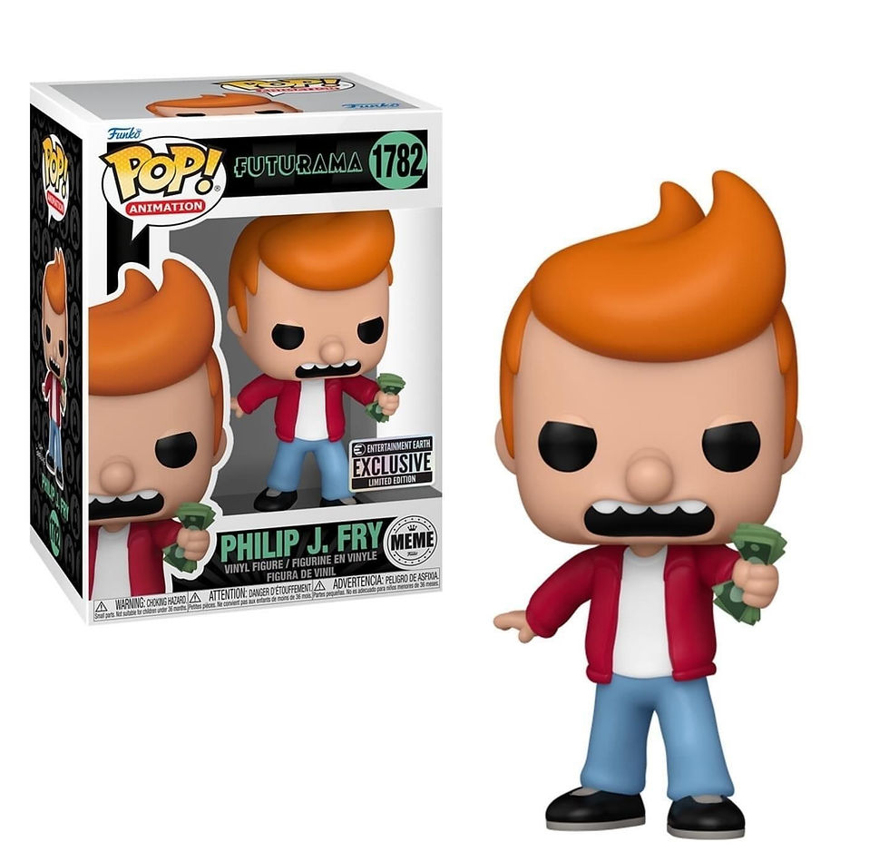Philip J. Fry #1782 (Shut Up & Take My Money) - Futurama Exclusive Funko Pop!