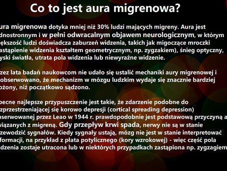Co to jest aura migrenowa