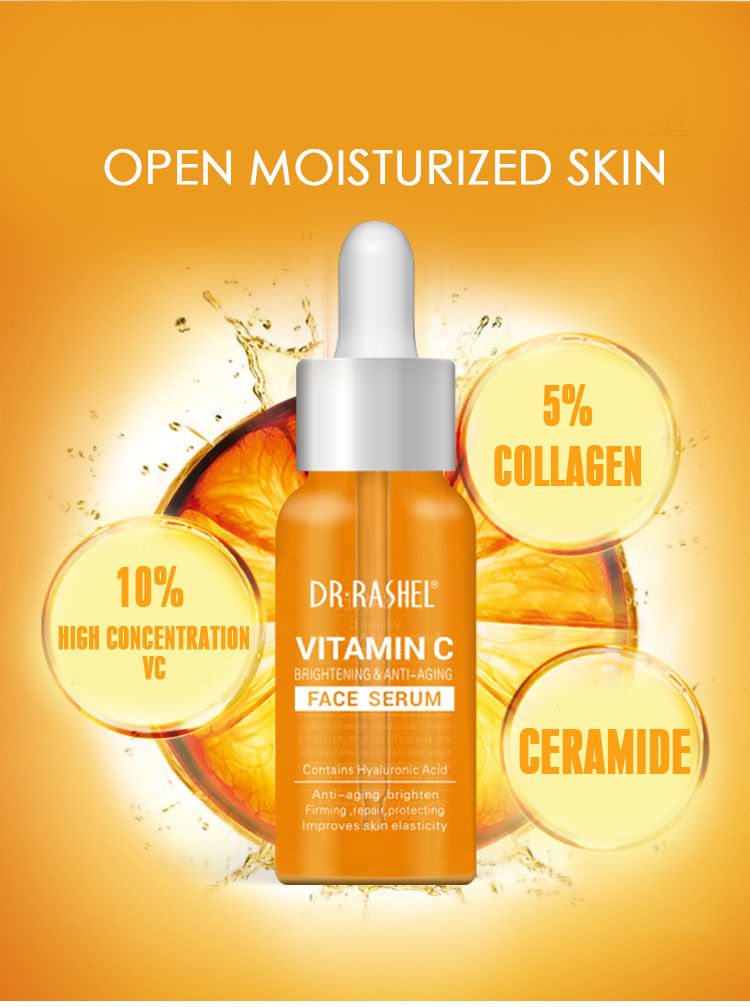 Thumbnail: DR RASHEL Brightening Vitamin C Serum Refreshing And Easy To Absorb Moisturizing