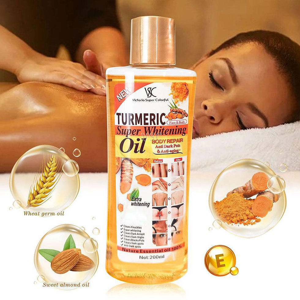 Thumbnail: Turmeric Super Whitening Oil 200ml | Anti-Dark Spots & Anti-Aging Body Repair Es