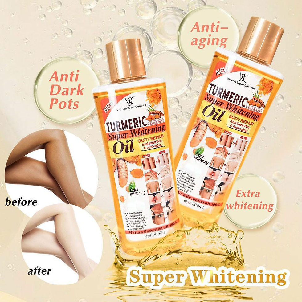 Thumbnail: Turmeric Super Whitening Oil 200ml | Anti-Dark Spots & Anti-Aging Body Repair Es