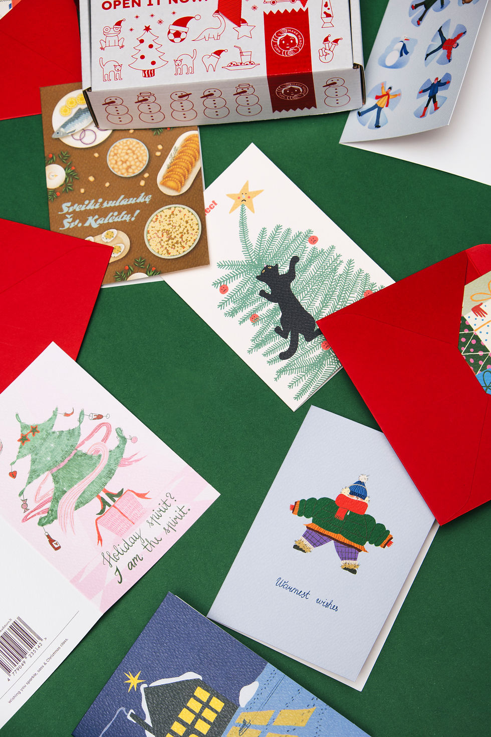 Thumbnail: Postcard "Warmest Wishes"