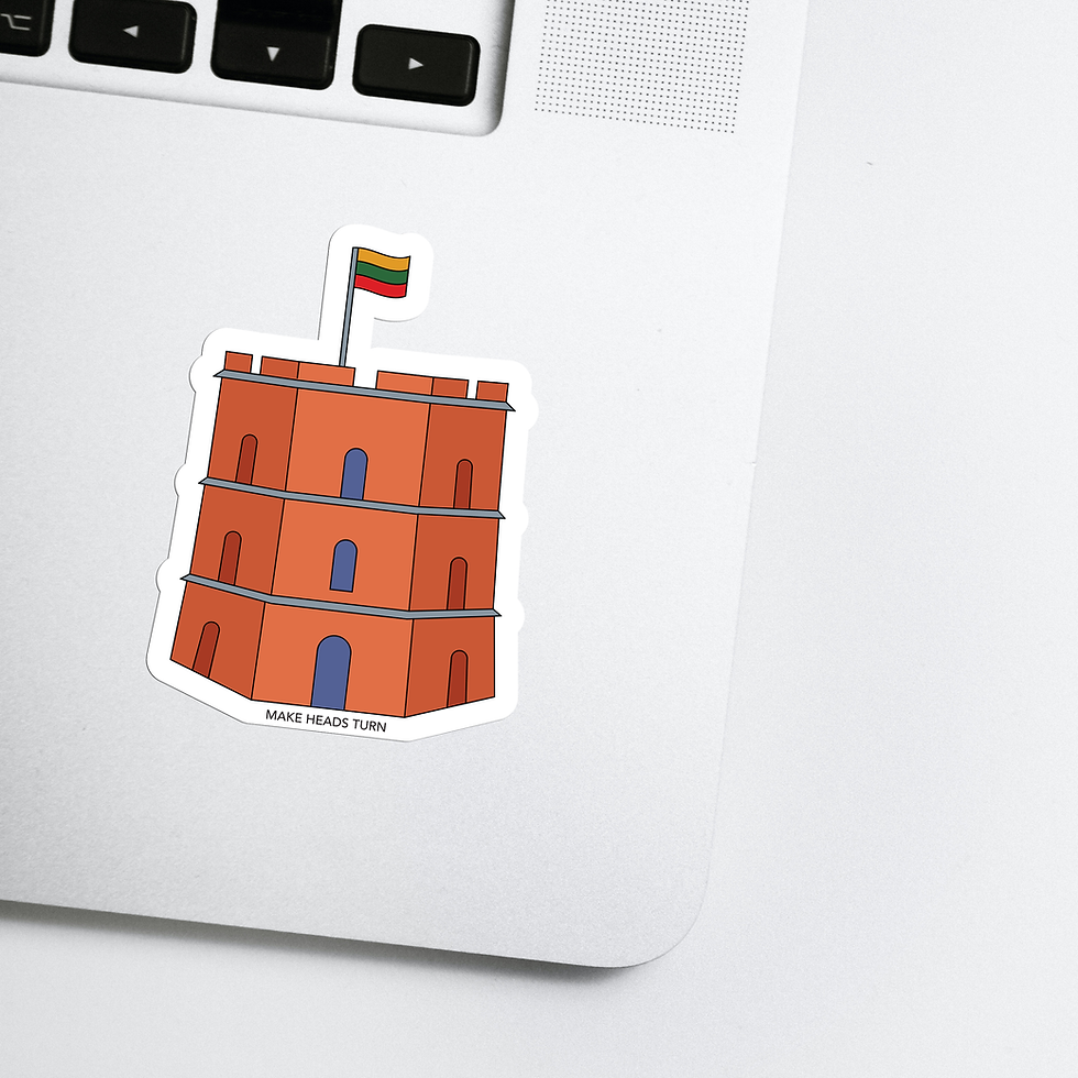 Thumbnail: Die-Cut Sticker "Gediminas Castle"