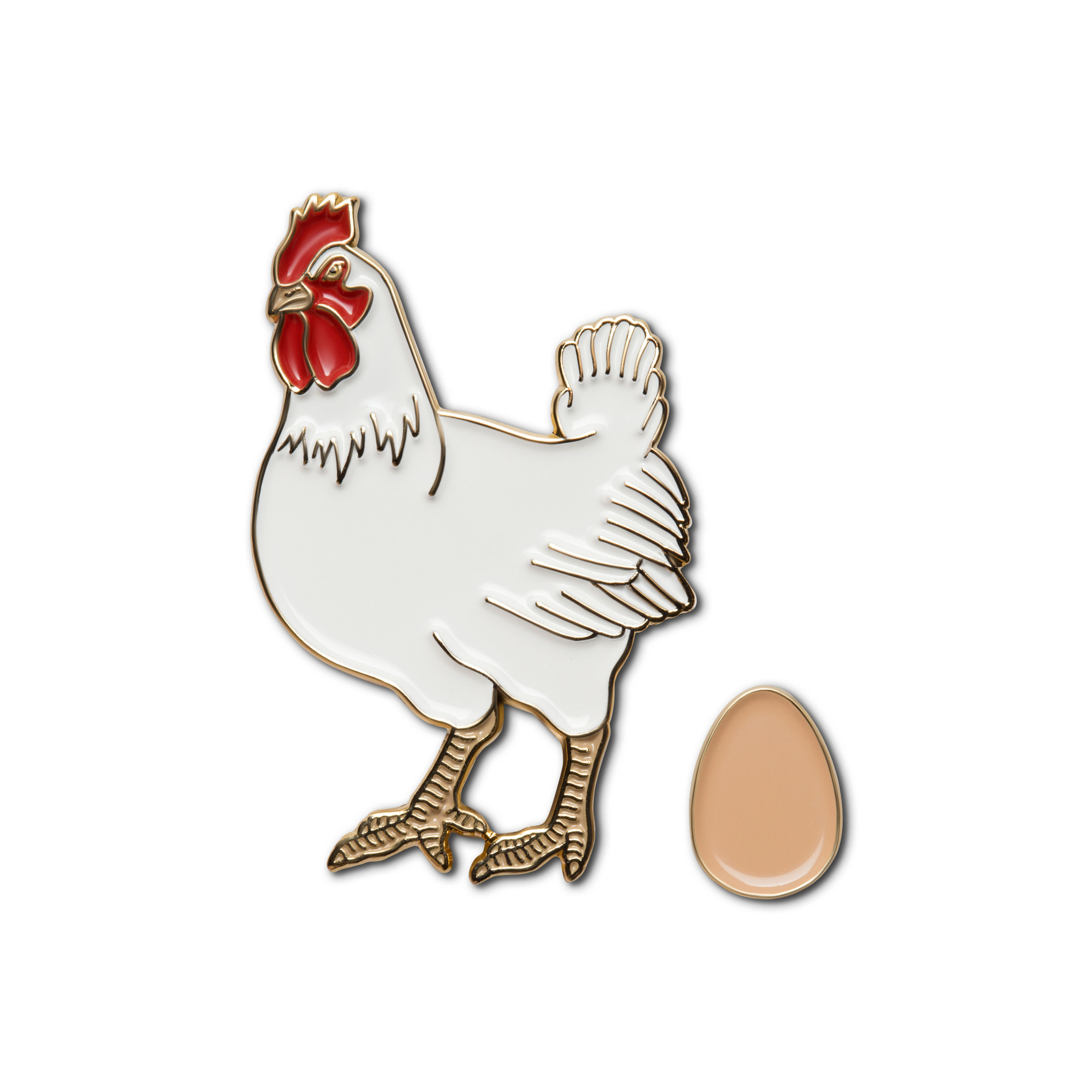 Enamel Pin "Chicken & Egg"