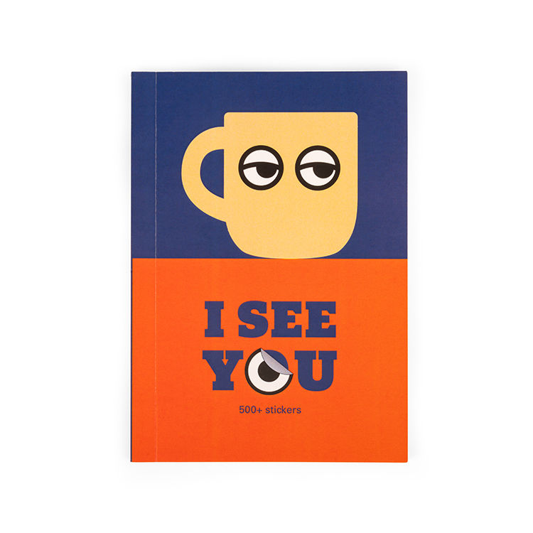 Thumbnail: Kikkerland Sticker Book "I See You"