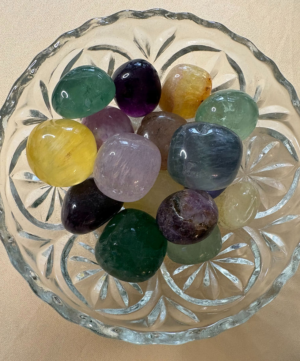 Thumbnail: Candy Fluorite Tumbled Stone