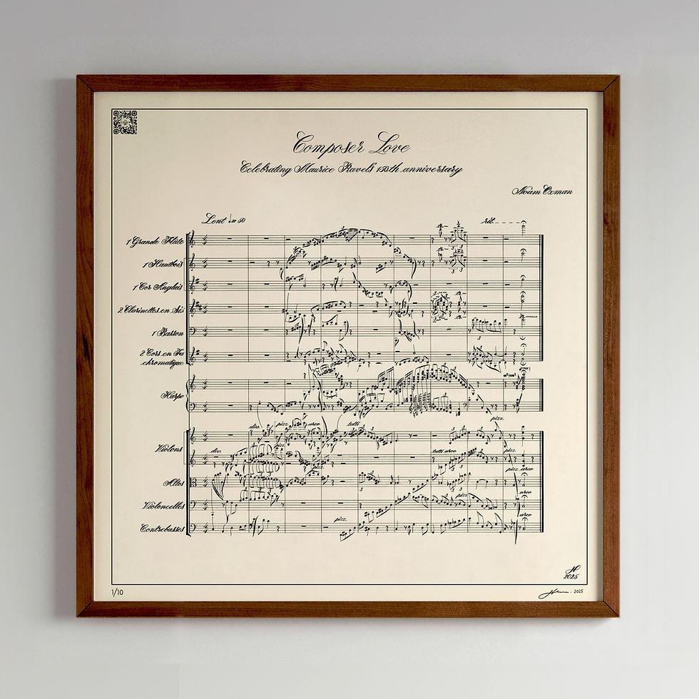 "Composer Love" | 10 print limited edition