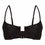 Miniatură: Top negru balconette bikini PLT