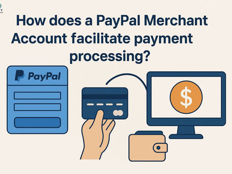 How does a PayPal Merchant Account facilitate payment processing?